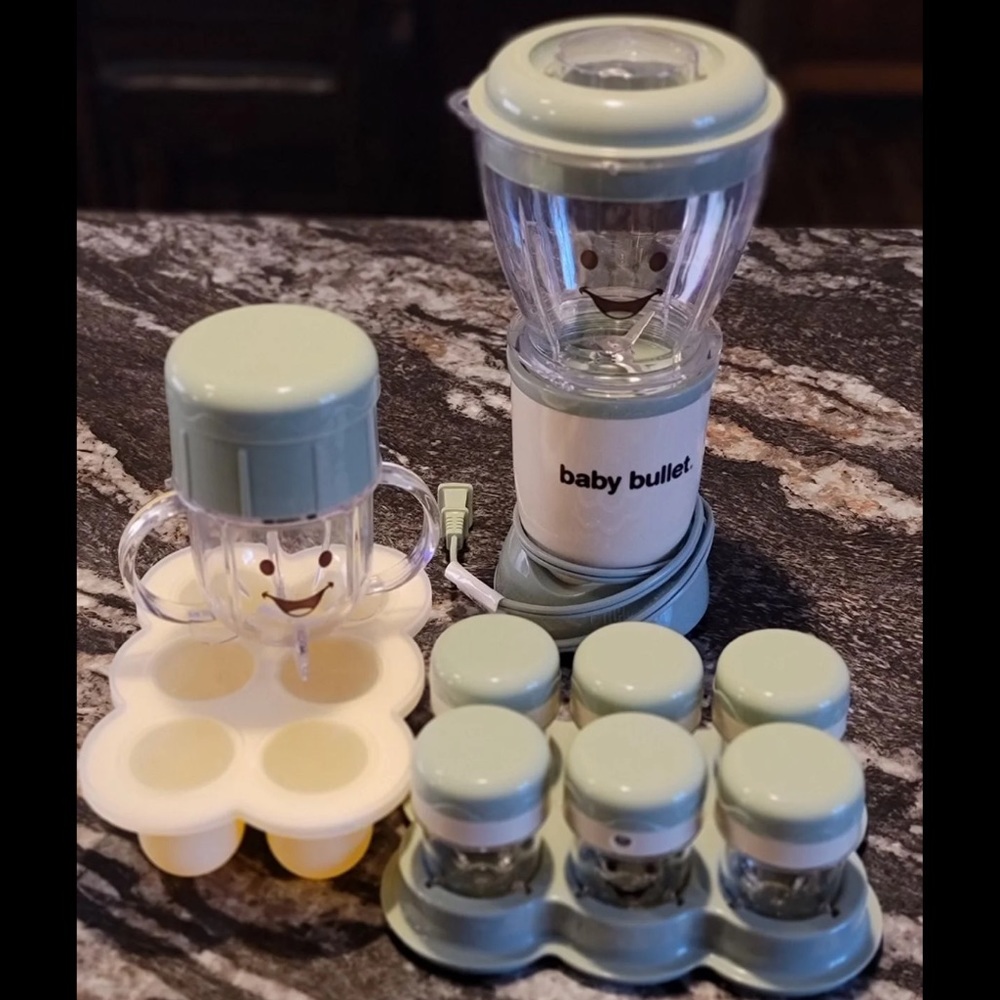 Baby bullet with all the items pictured